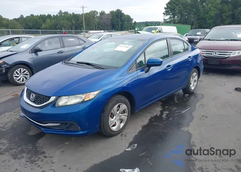 2015 Honda Civic Lx from USA, damaged, VIN 19XFB2F54FE025275